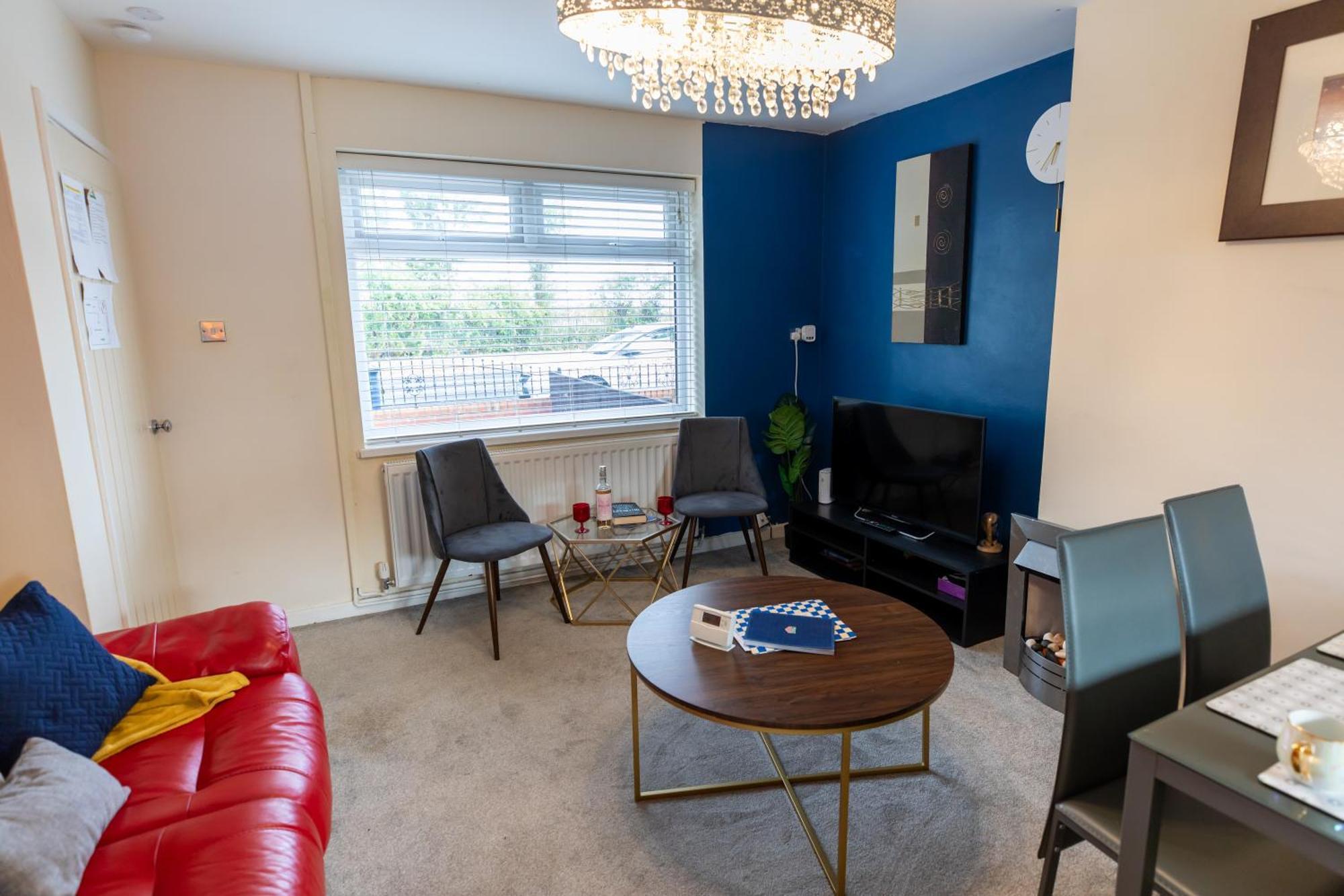 Og Stays Ii- 3Bedroom House Near Nissan & Stadium, Free Parking Sunderland  Exteriér fotografie